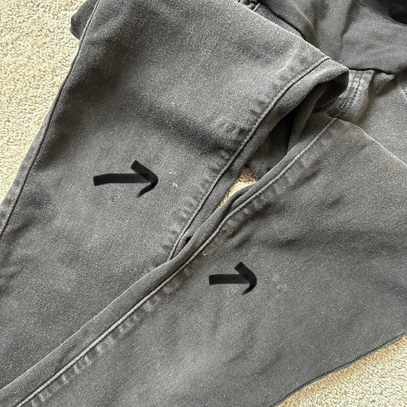 Bella Vida Maternity Jeggings Black Wash - Picture 6 of 11